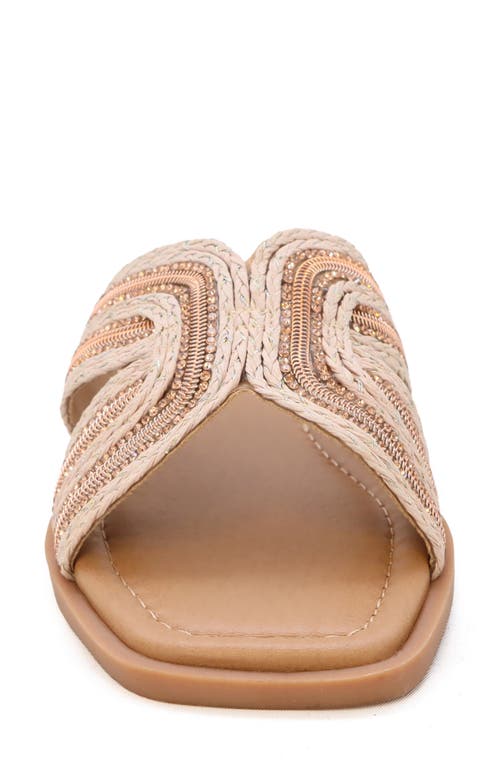 Yoki Suzana Slide Sandal In Blush