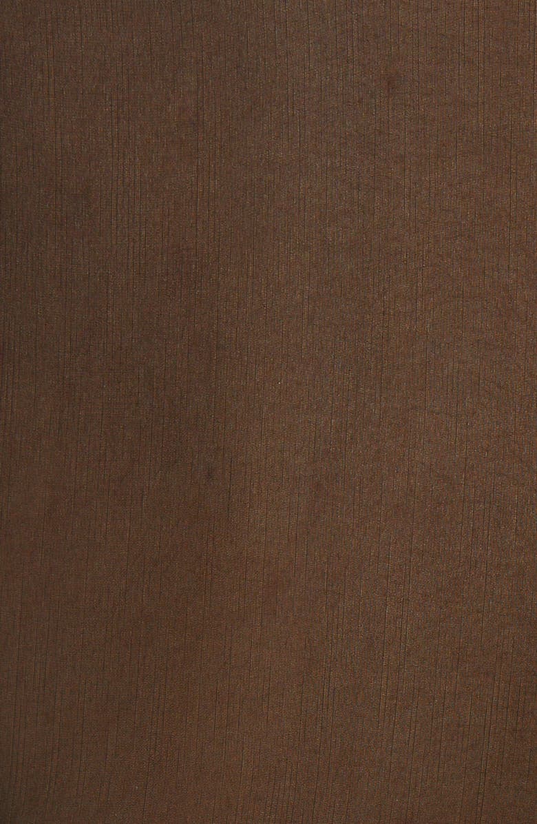 Dolce&Gabbana Sheer Stretch Silk Chiffon Blouse, Alternate, color, 