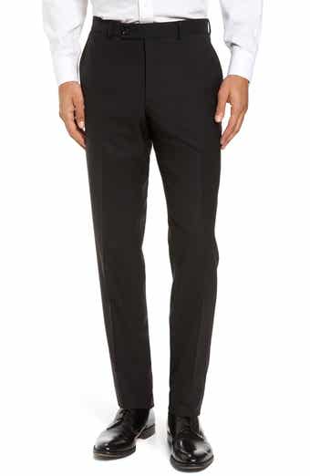 Ted Baker London Jefferson Trim Fit Flat Front Wool Dress Pants