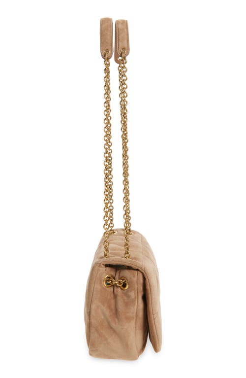 Saint Laurent Jamie 4.3 Patchwork Suede Crossbody Bag