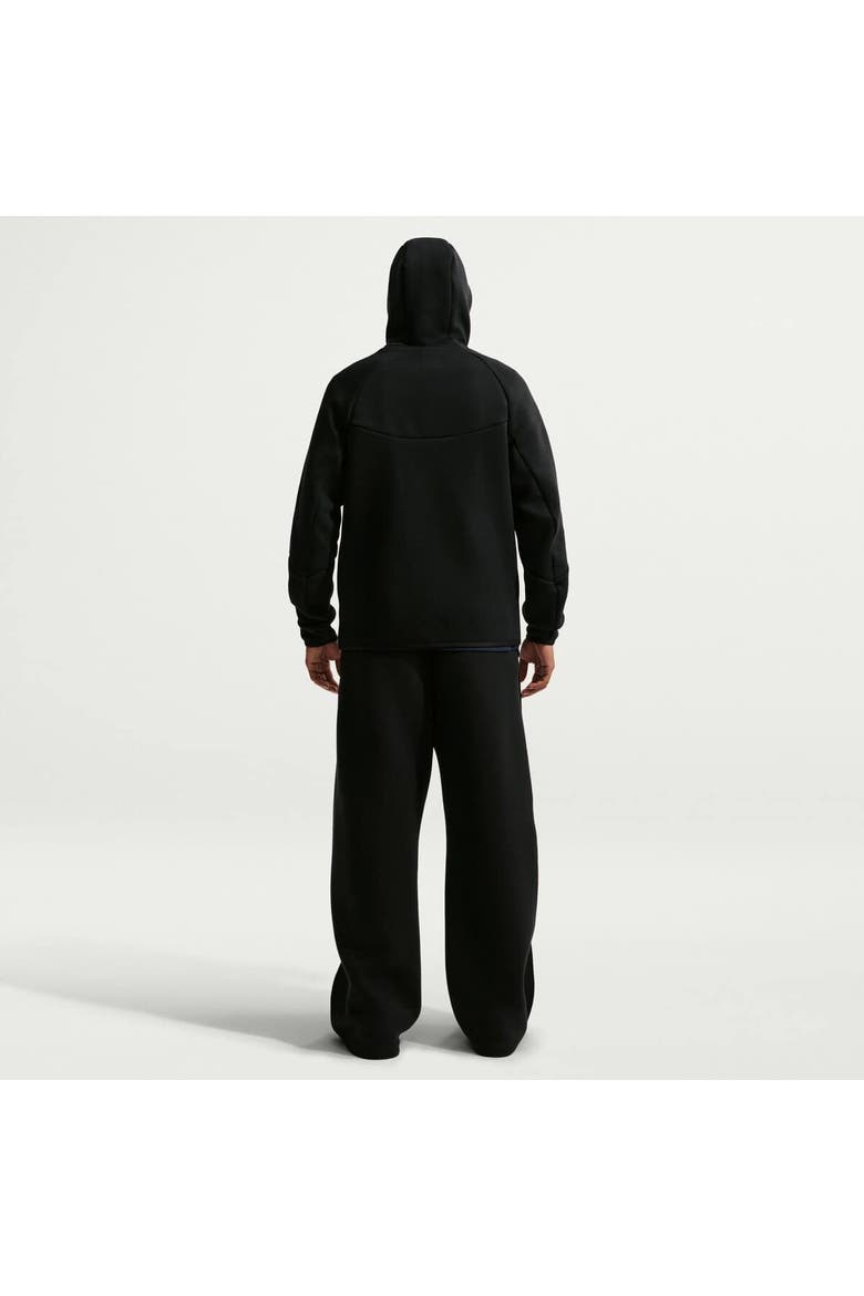 Men's Nike Black USMNT 2026 Tech Fleece Windrunner Raglan Full-Zip Hoodie, Alternate, color, Black
