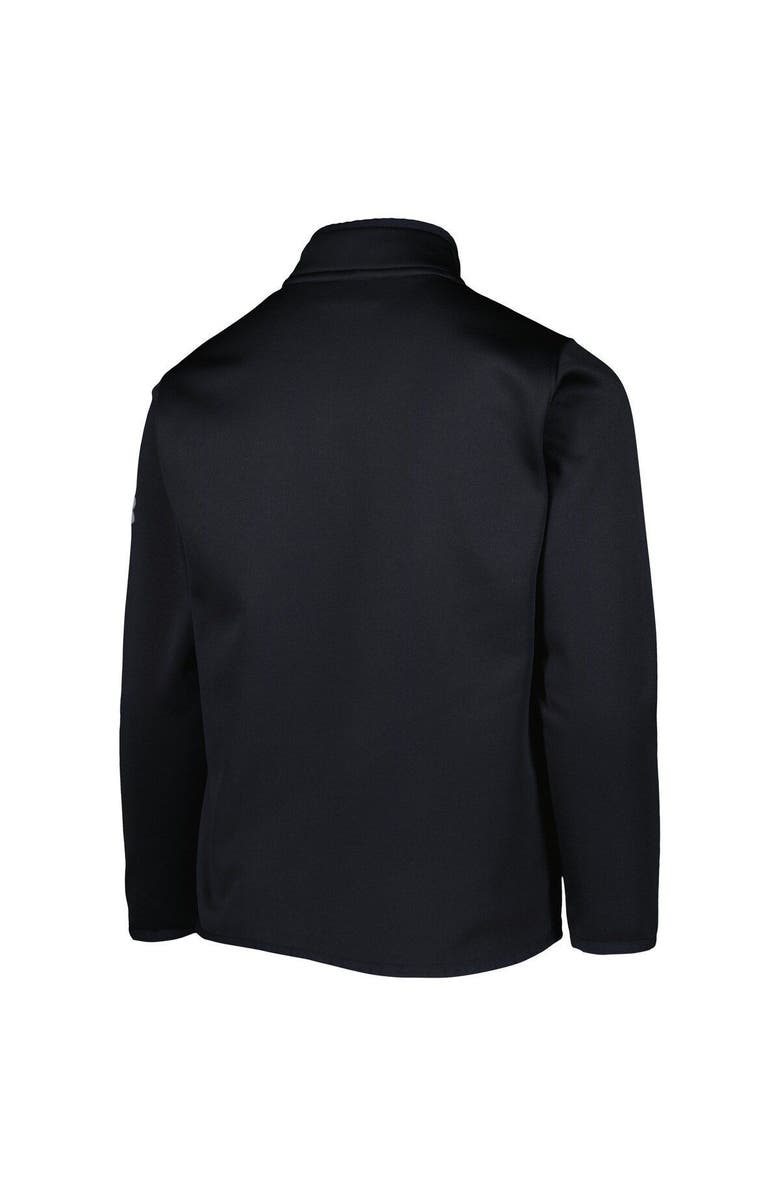 Under Armour Youth Under Armour Black Texas Tech Red Raiders Fleece Quarter-Zip Jacket, Alternate, color,