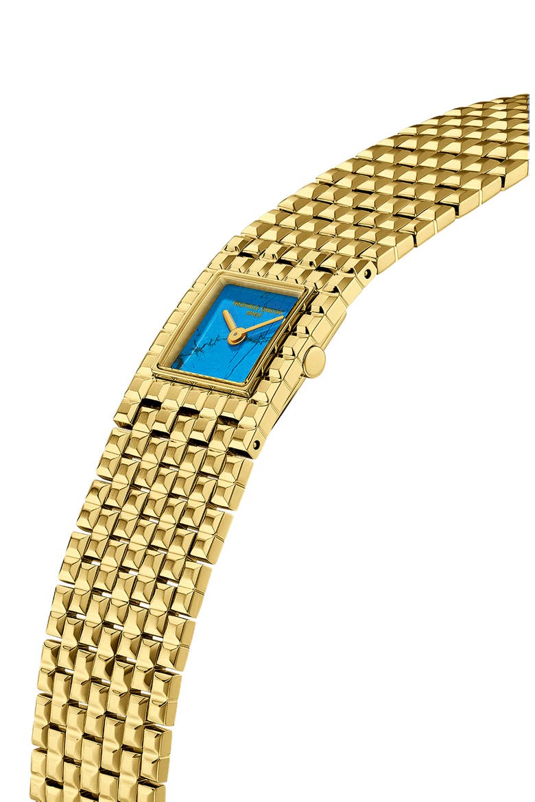 Classics Manchette Bracelet Watch, 25.7mm x 20mm, Alternate, color, GOLD-TONE
