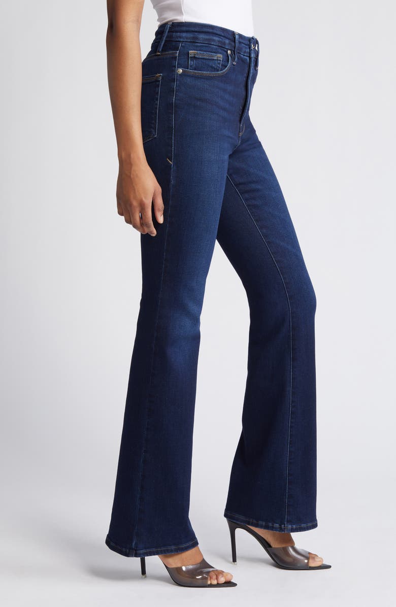 Good American Good Classic Bootcut Jeans, Alternate, color, 