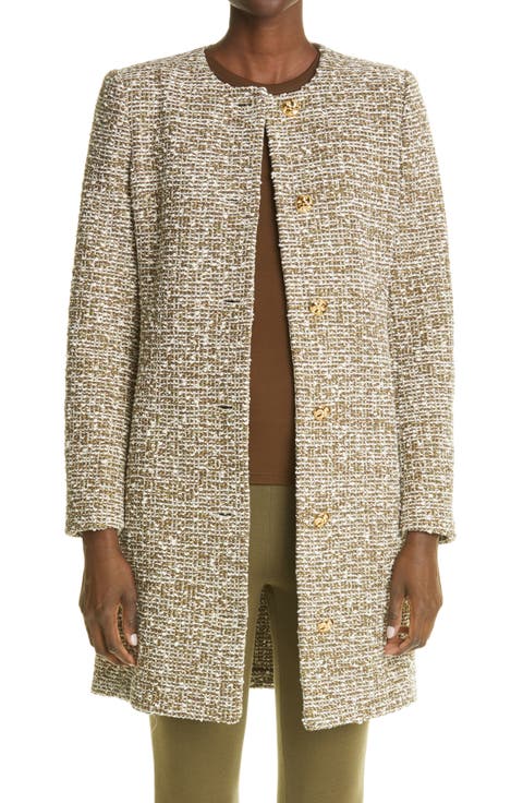 Bouclé Topper