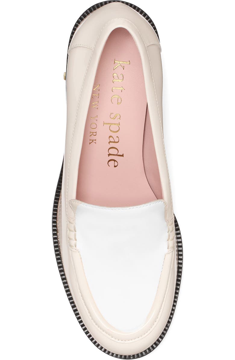 Kate Spade New York lori loafer pump, Alternate, color, Cream.