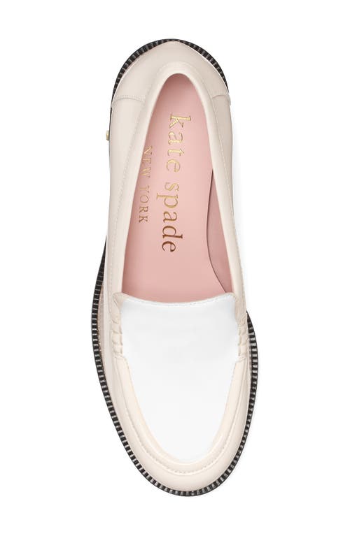 Kate Spade New York Lori Loafer Pump In Cream.
