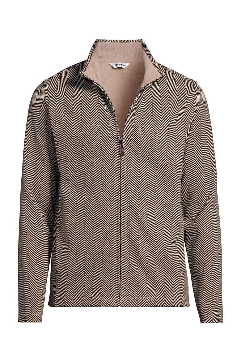 Bedford Rib Full Zip, Alternate, color, Sandstone Heather Herringbone