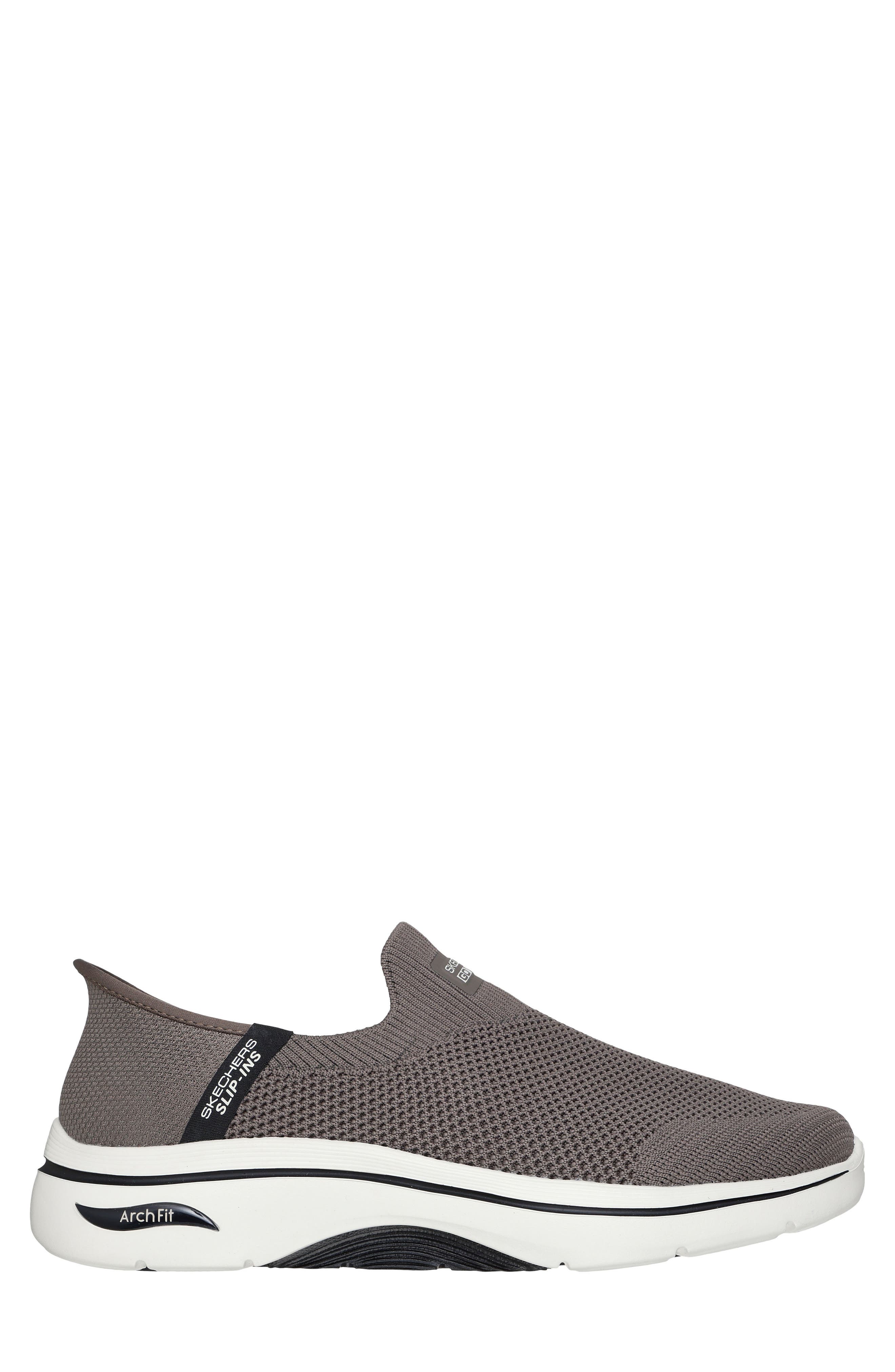 SKECHERS Slip-Ins<sup>®</sup> Go Walk<sup>®</sup> Arch Fit<sup>®</sup> Sneaker, Alternate, color, Brown