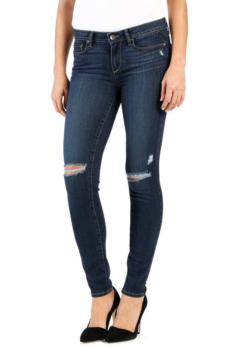 Transcend - Verdugo Ripped Ultra Skinny Jeans, Alternate, color, AVELINE DESTRUCTED