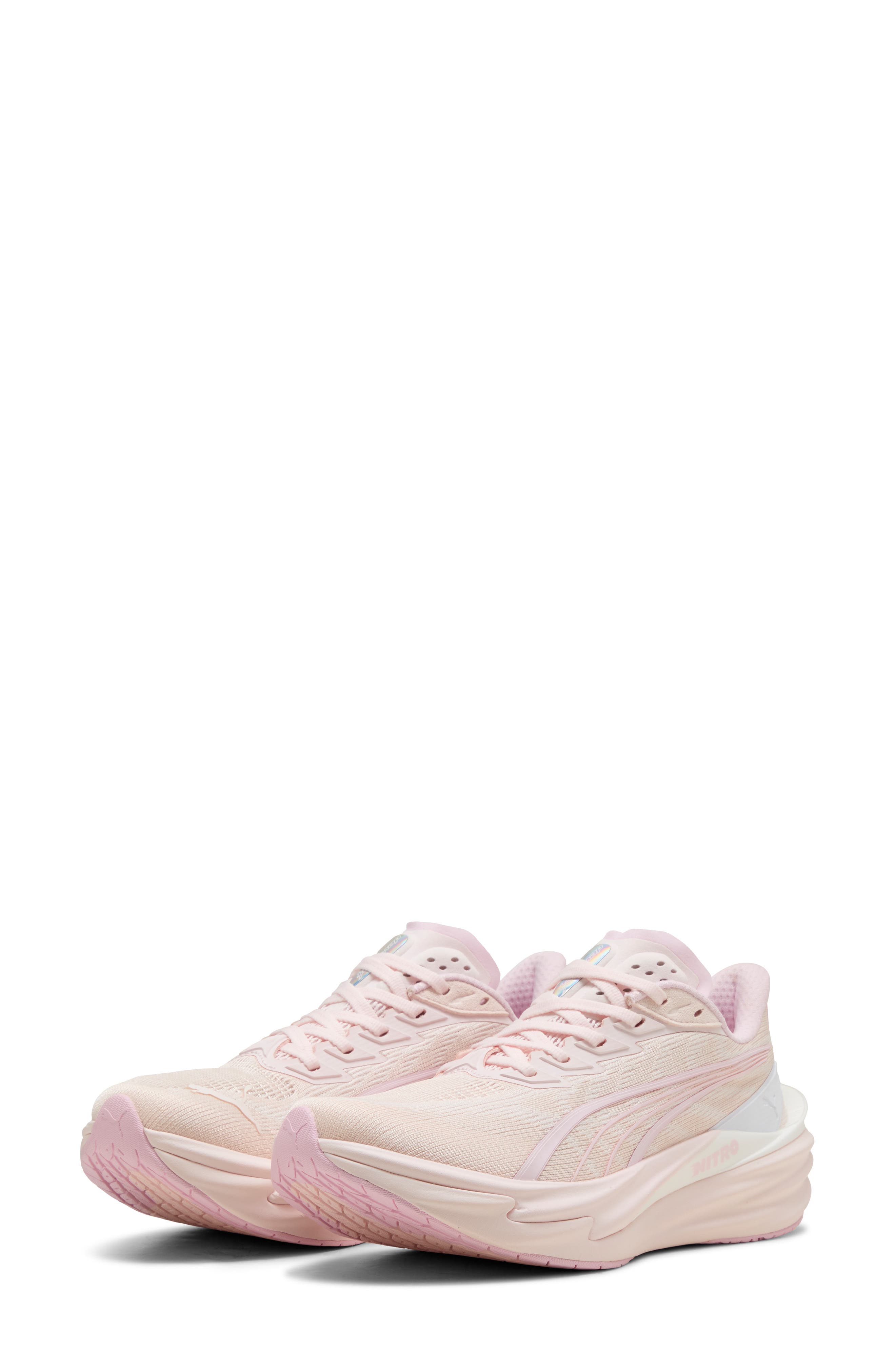 Deviate Nitro 4 Running Shoe, Alternate, color, JASMINE FLOWER/ PEARL PINK