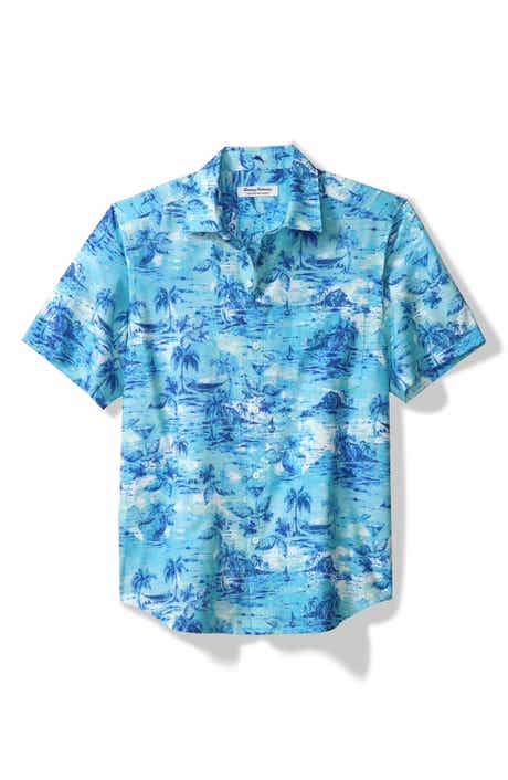 Tommy Bahama Bahama Coast Tidal Pursuit IslandZone® Short Sleeve Button-Up Shirt