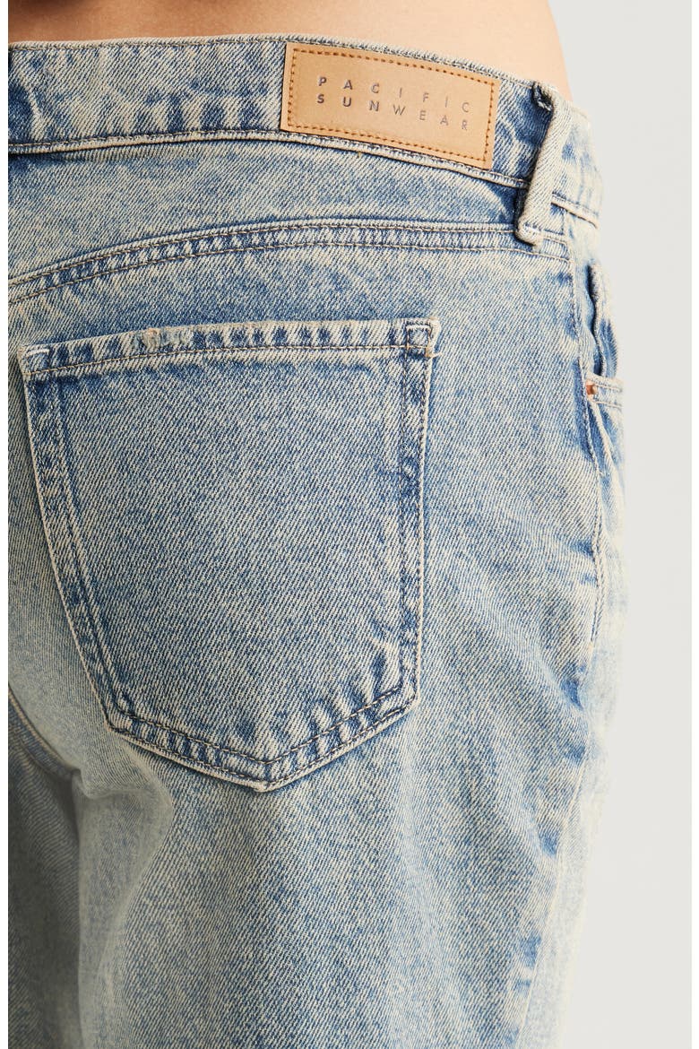 Olivianna Straight Leg Jeans, Alternate, color, MED WASH