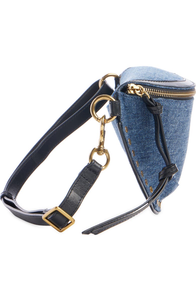 Isabel Marant Skano Denim Crossbody Bag, Alternate, color,