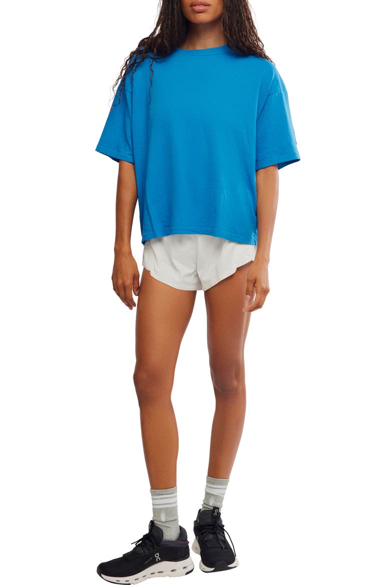FP Movement Tackle Cotton T-Shirt, Alternate, color, LIGHT COBALT