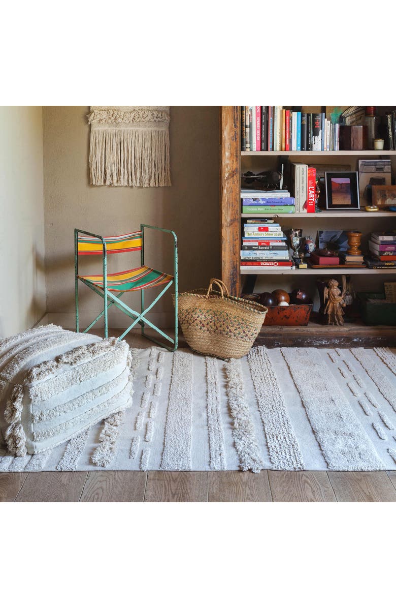 Lorena Canals Pouf Air, Alternate, color, Natural