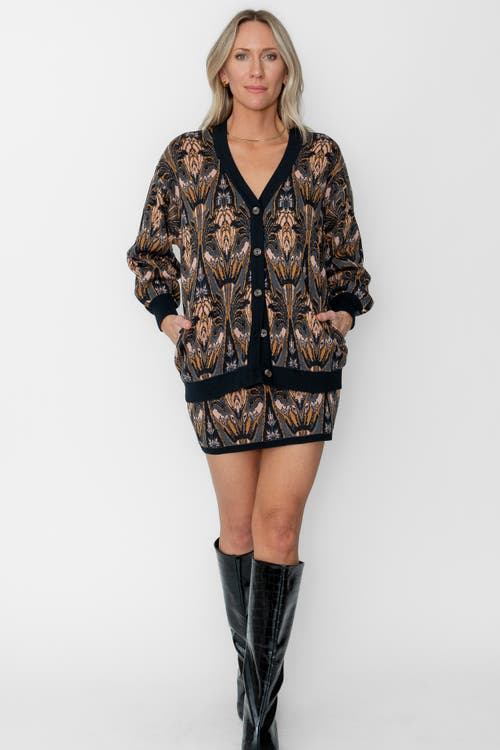 West Of Jocelyn Sweater Cardigan In Multi