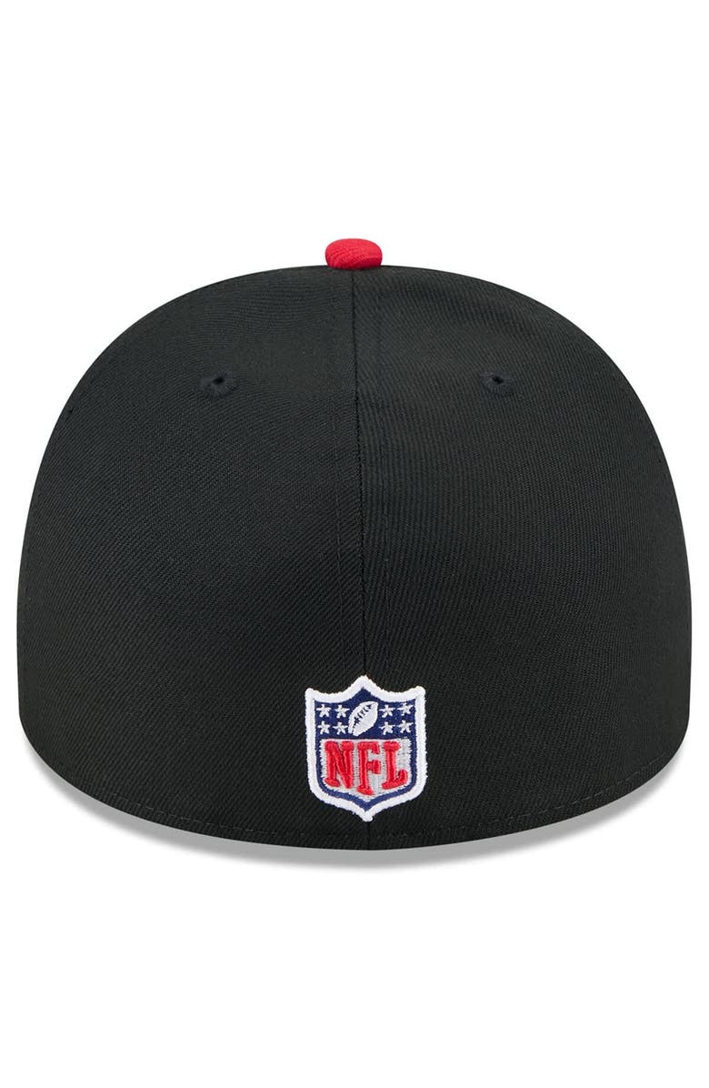 New Era Men's New Era Black/Scarlet San Francisco 49ers 2025 NFL Draft On Stage A-Frame 59FIFTY Fitted Hat, Alternate, color, Black