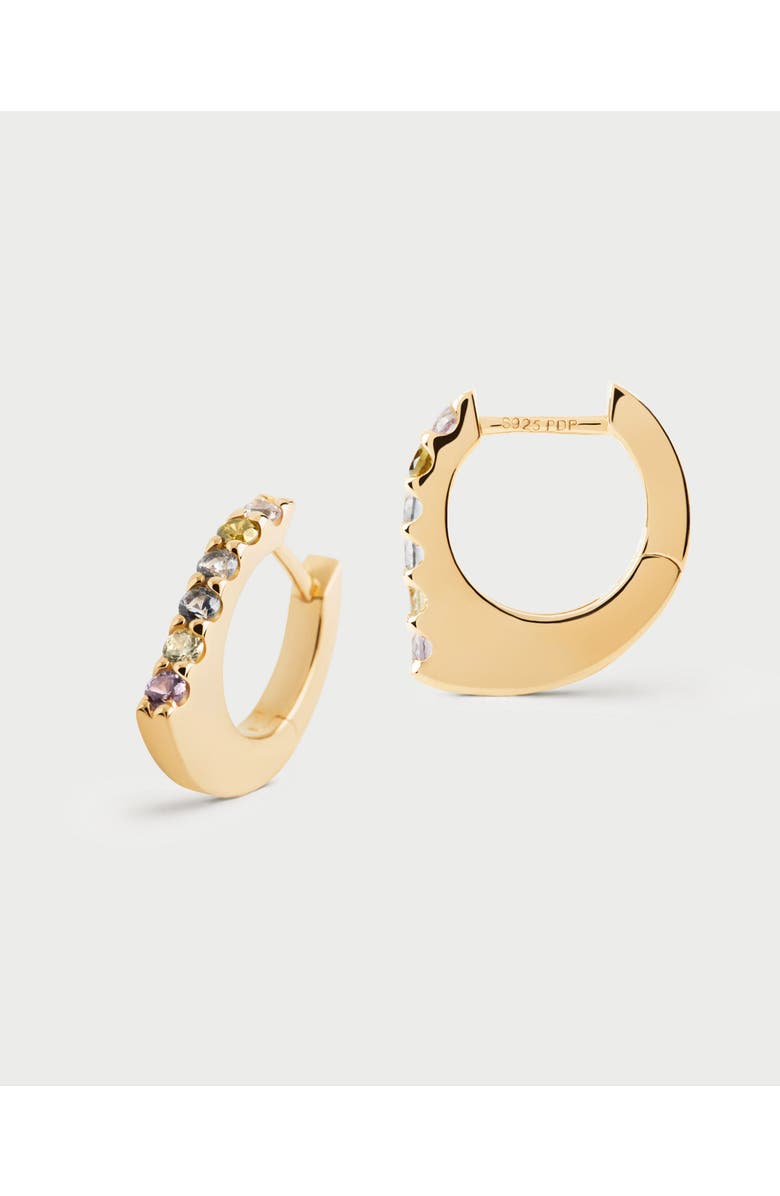 PDPAOLA Oda Hoops, Main, color, Gold