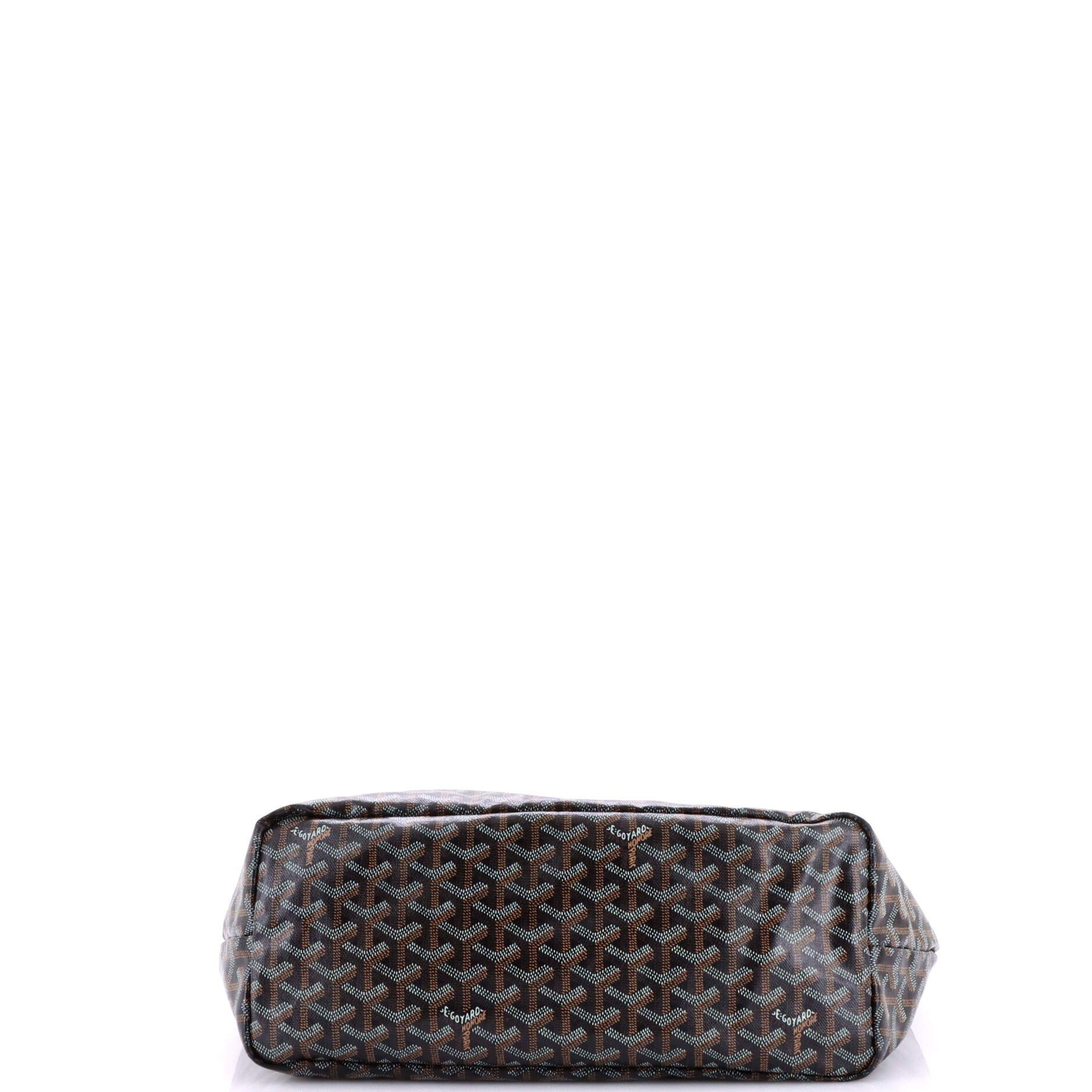 Pre-Owned Goyard Saint Louis Tote Coated Canvas PM, Alternate, color, Brown