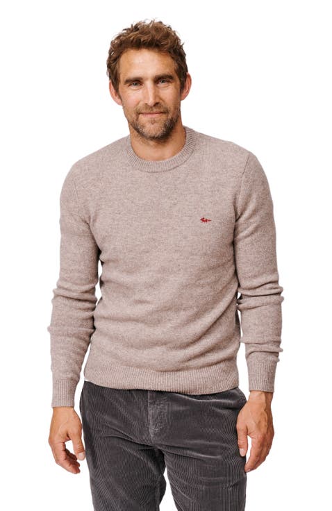 Phillips Lambswool Crew Neck Sweater