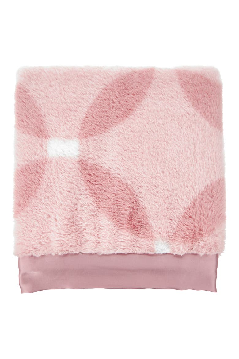 Luxe Whirl Baby Blanket, Alternate, color, DUSTY PINK