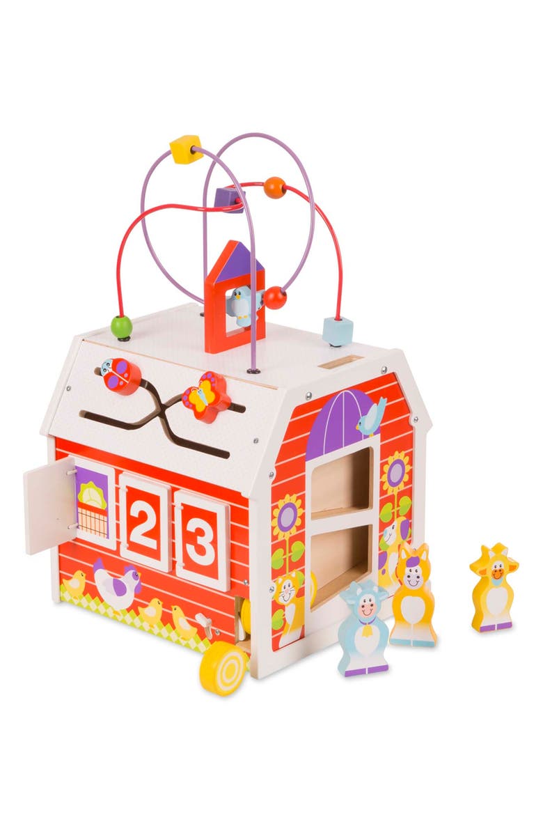 Melissa & Doug Farm Activity Barn Play Center, Alternate, color,