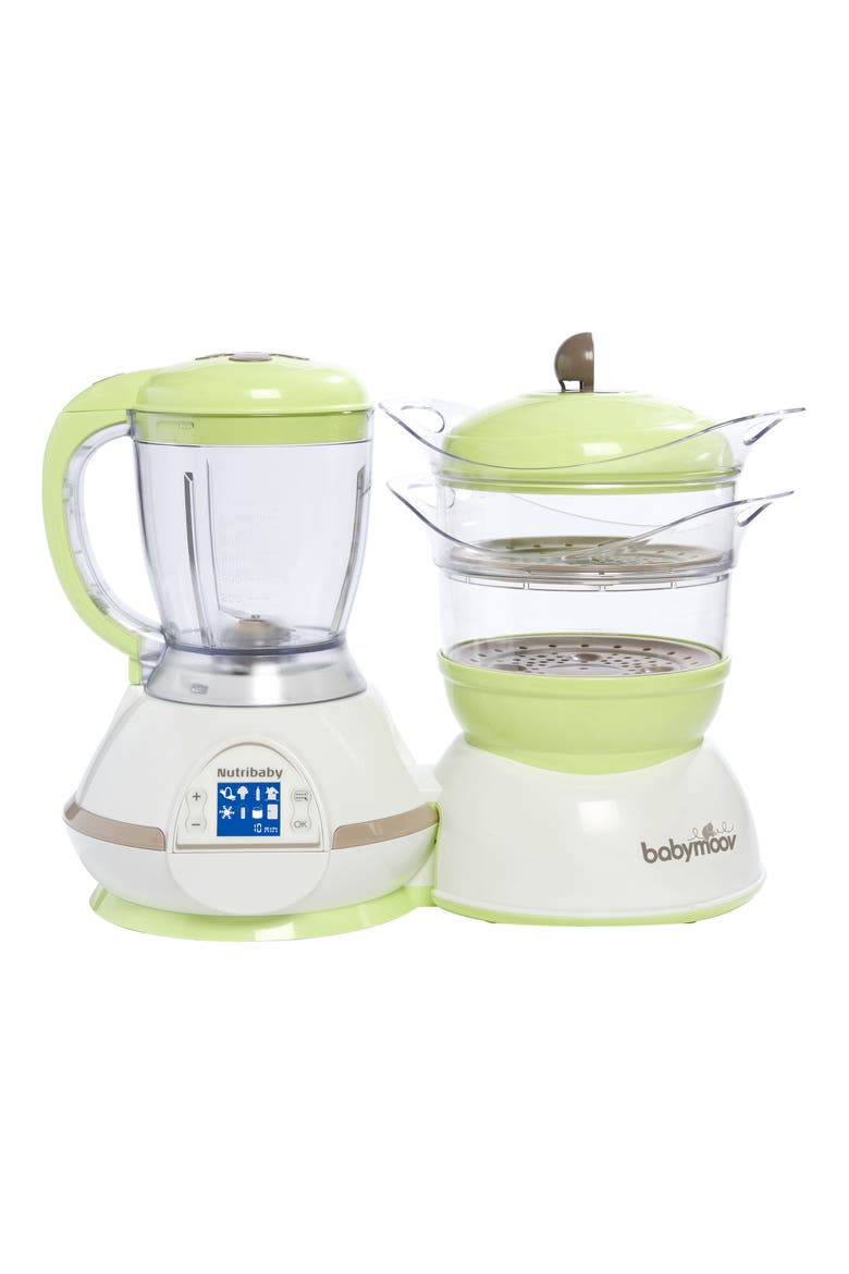 Nutribaby 5-In-1 Baby Food Maker, Main, color, ZEN