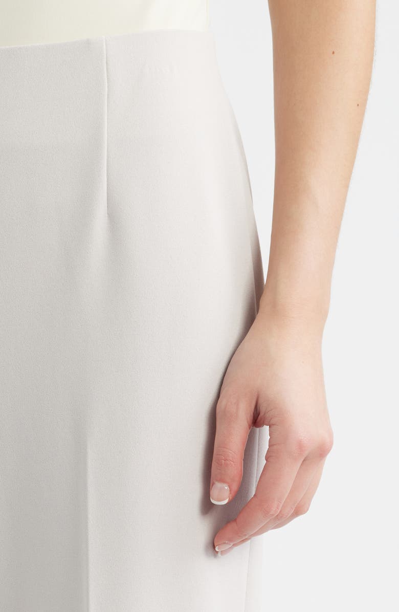 Anne Klein Pull-On Crop Wide Leg Pants, Alternate, color, Soft Pebble