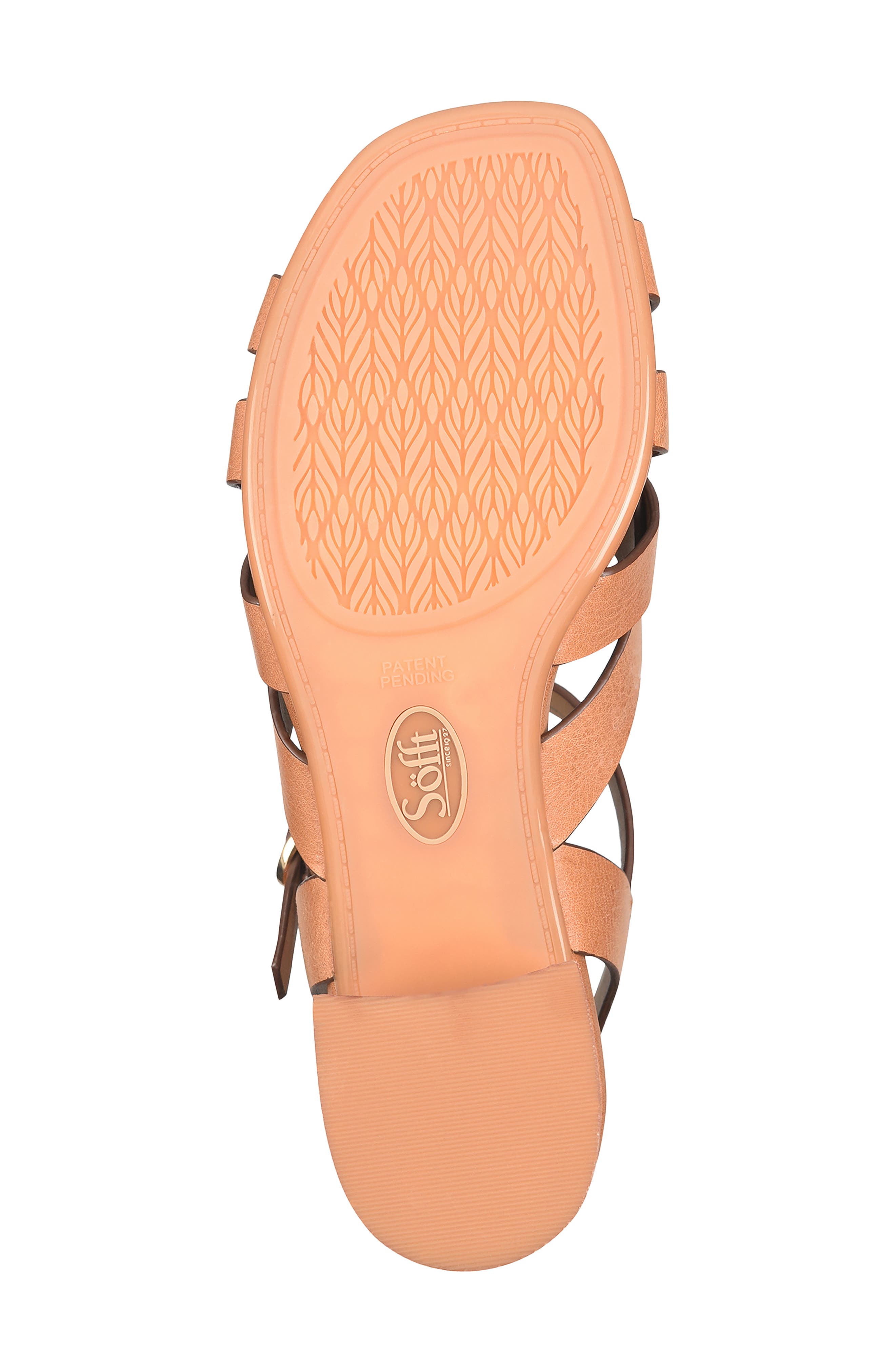 Lindsey Ankle Strap Sandal, Alternate, color, LUGGAGE