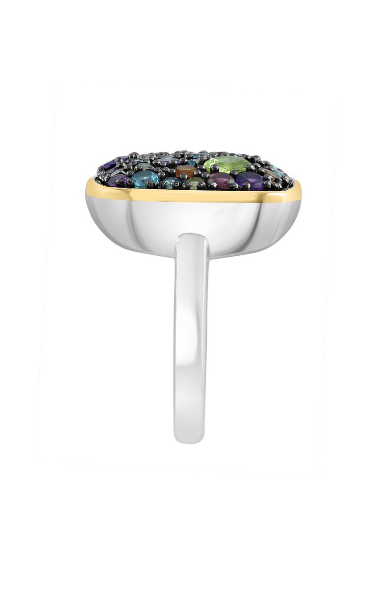 EFFY Two-Tone Semiprecious Stone Ring, Alternate, color, Silver