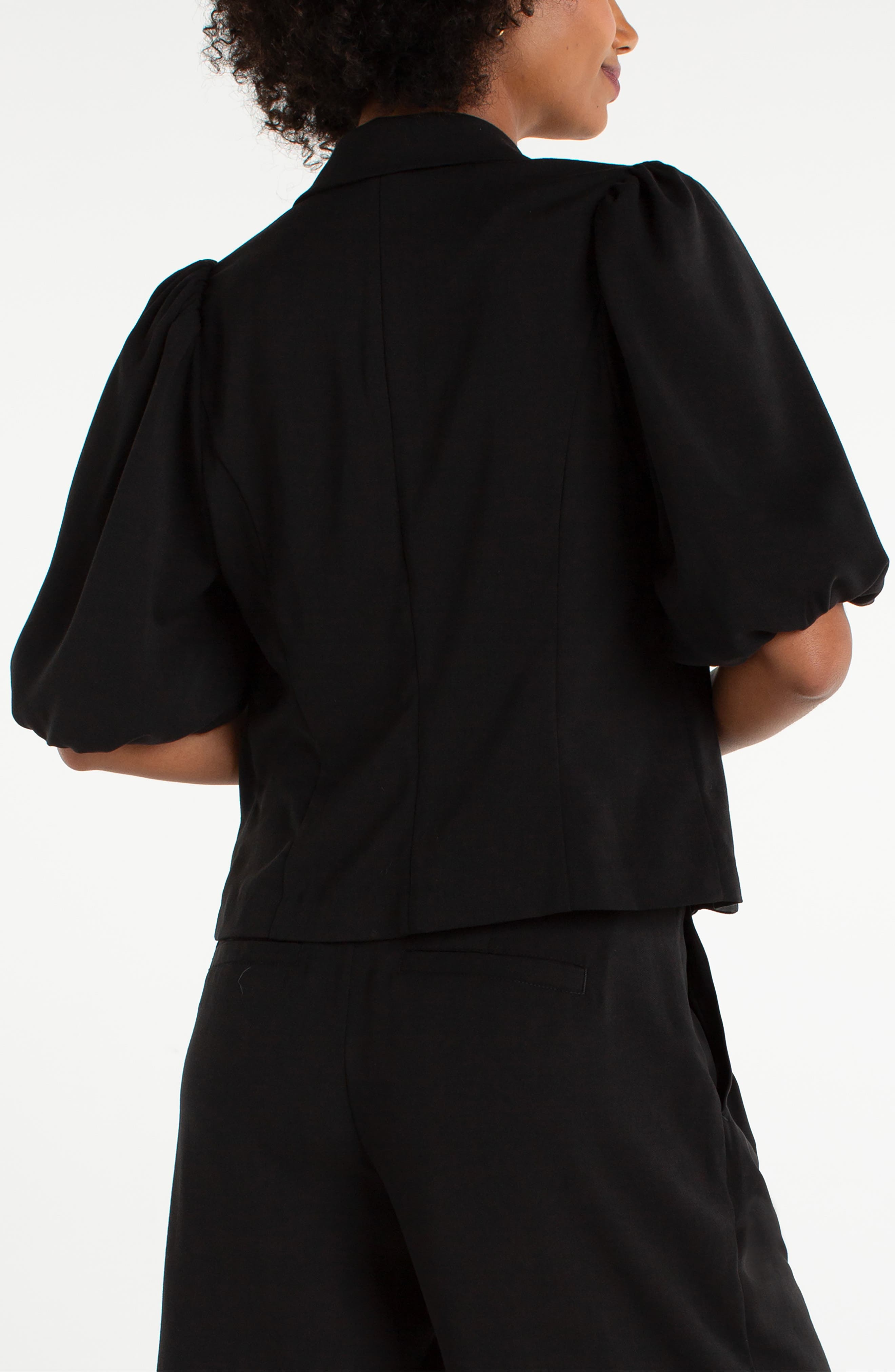 Balloon Sleeve Blazer - image 2