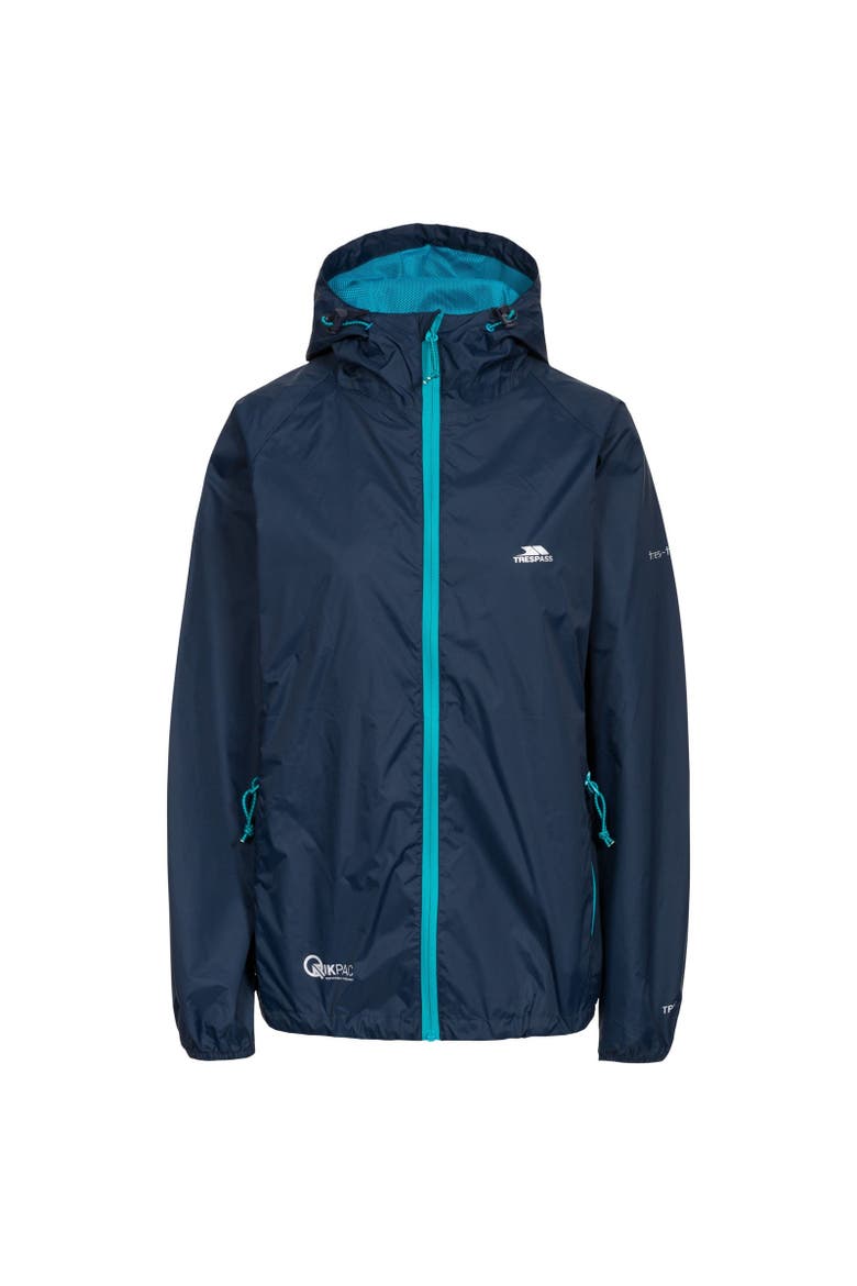 Qikpac Packaway Waterproof Jacket, Main, color, Navy