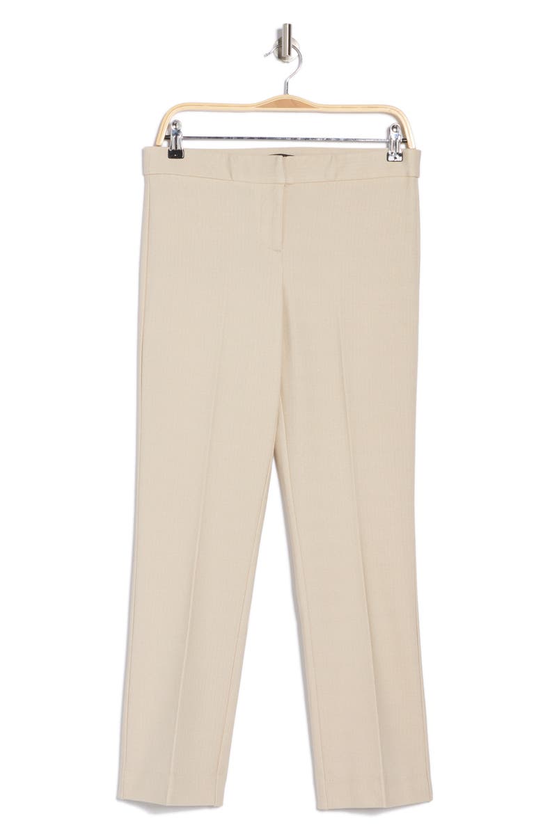 Amanda & Chelsea Chelsea Slim Straight Ankle Pants, Alternate, color, White Camel