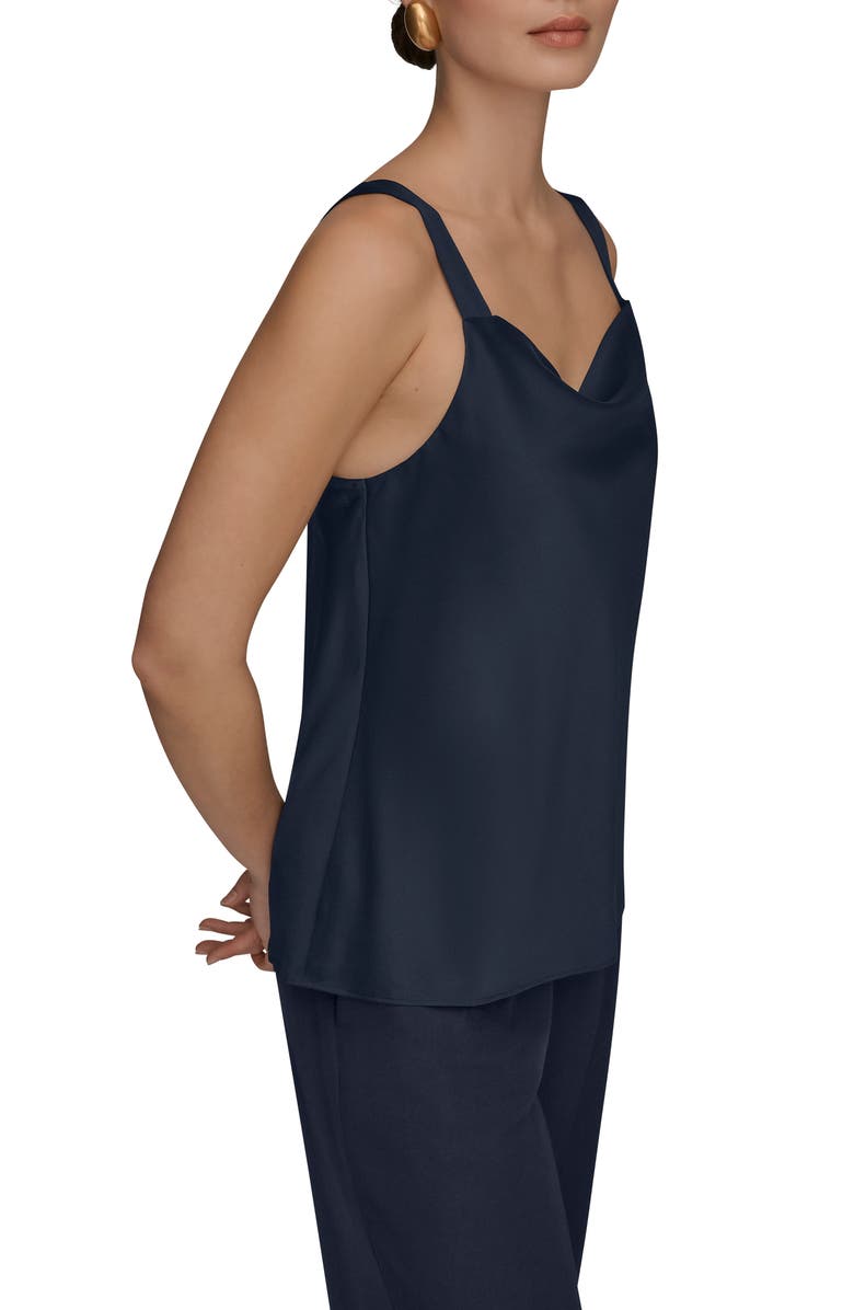Donna Karan New York Cowl Neck Camisole, Alternate, color, Nightfall