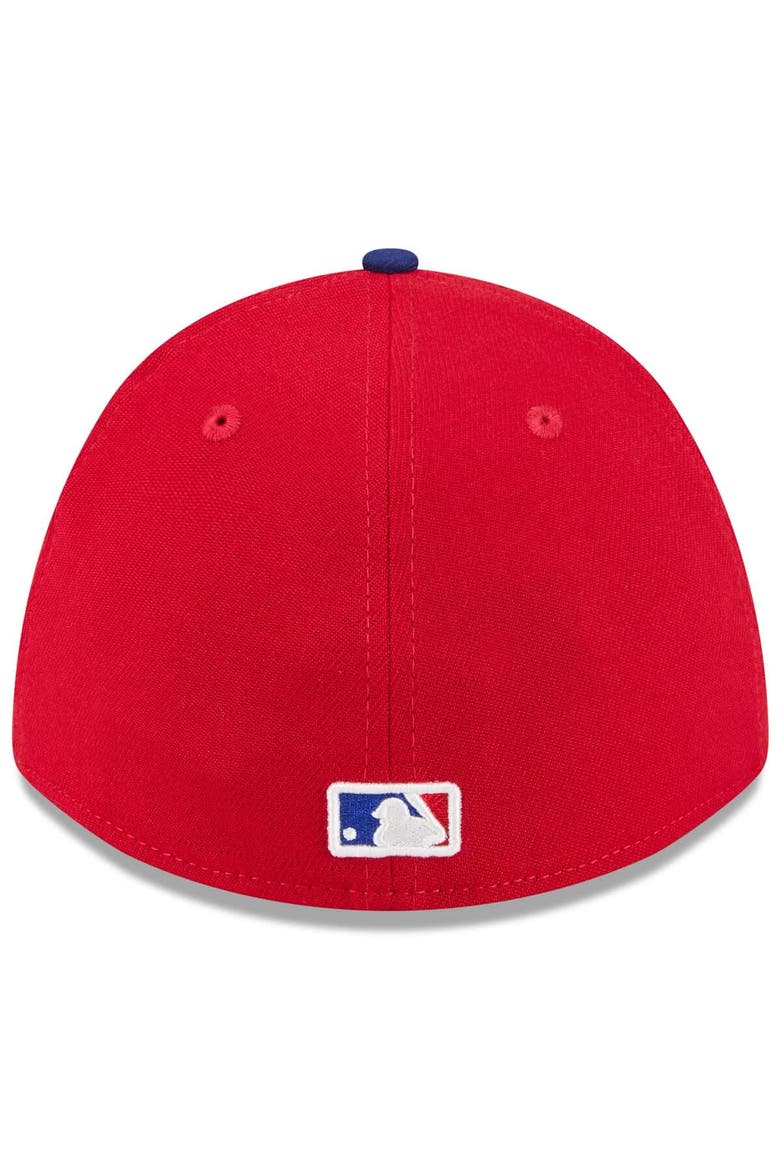 Men's New Era  Red/Royal Texas Rangers 2026 Spring Training M-Crown 39THIRTY Flex Hat, Alternate, color, Red