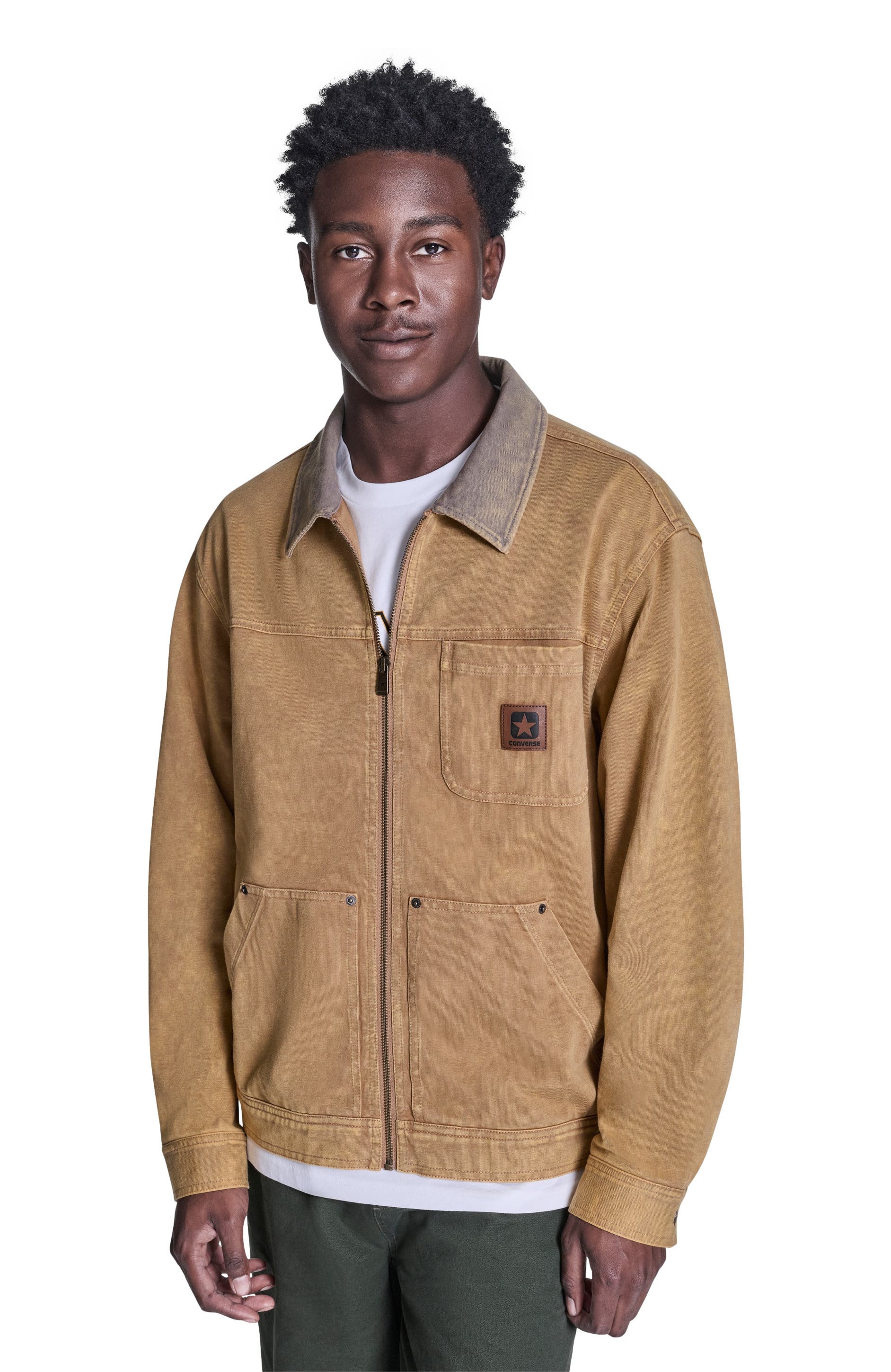 メンズ ジャケット Converse Essential Zip Jacket (Men) | Nordstrom