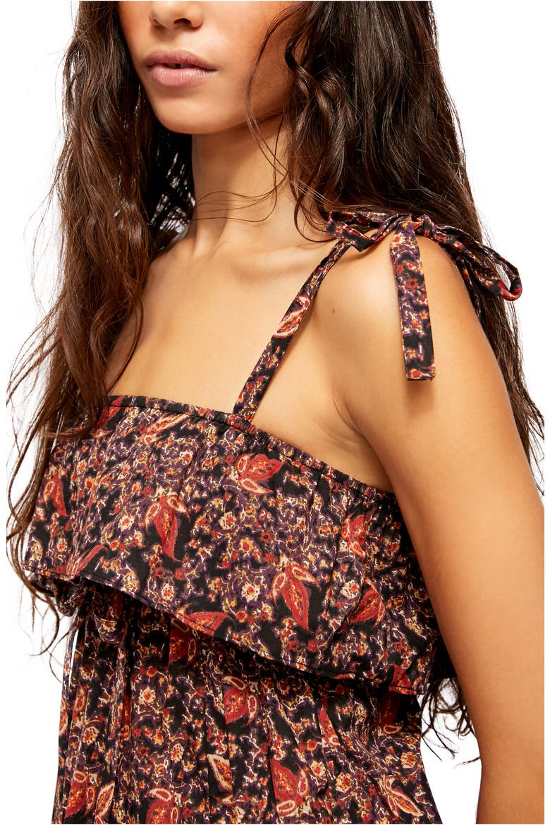 Tangier Tie Shoulder Maxi Dress, Alternate, color, DARK COMBO