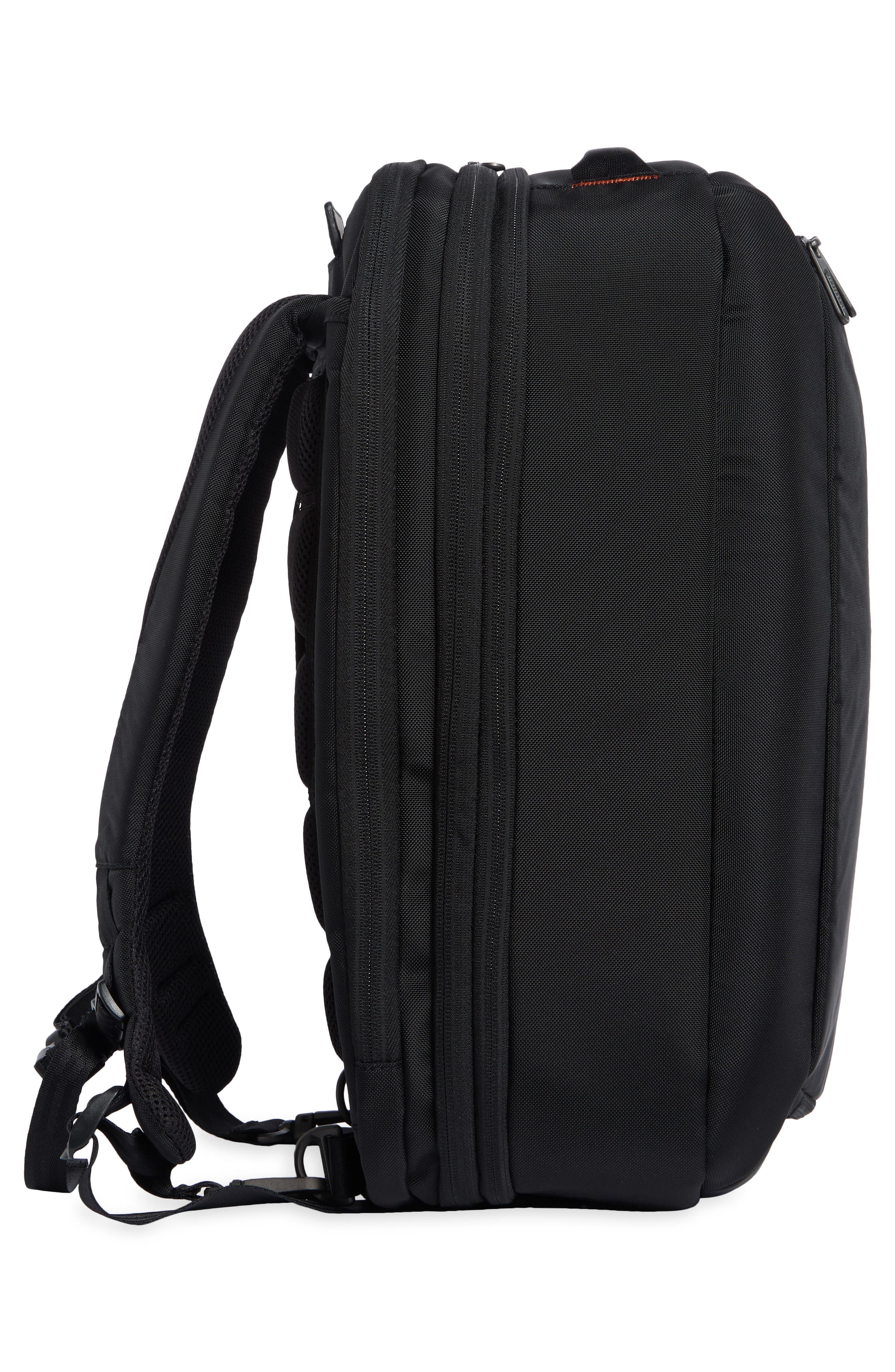 ZDX Convertible Backpack, Alternate, color, BLACK