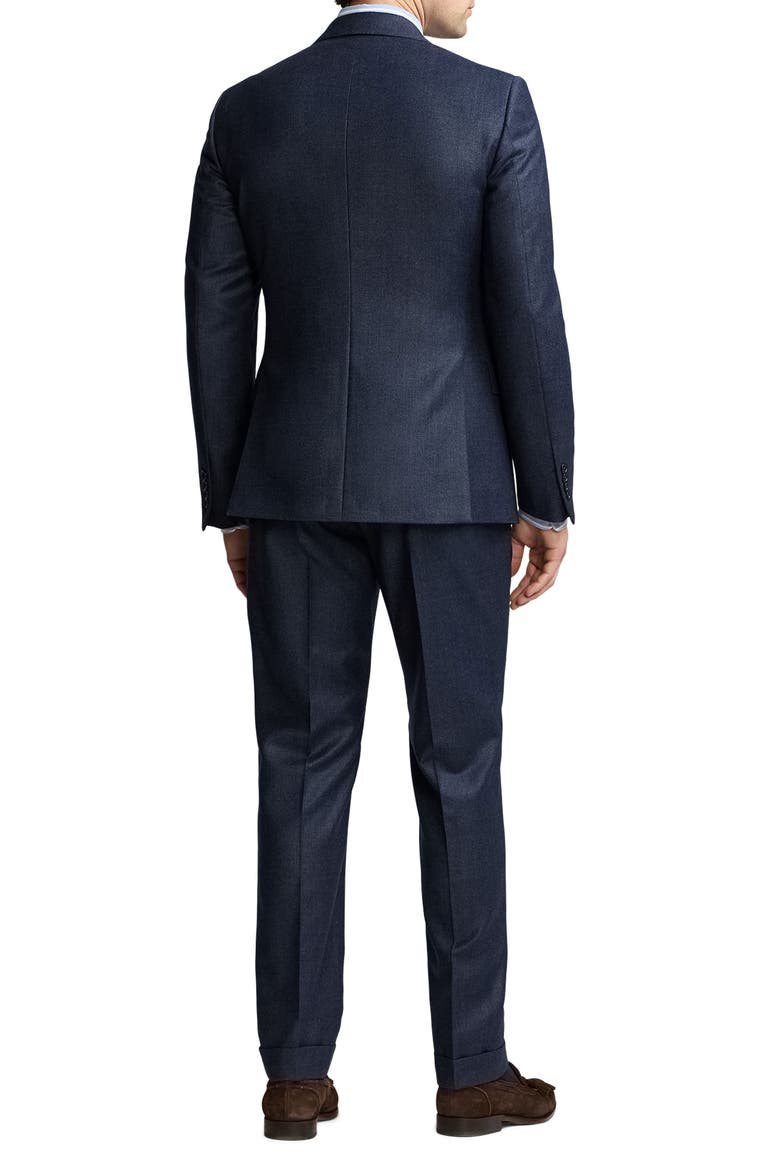 Kent Nail Head Wool Suit, Alternate, color, BRIGHT NAVY