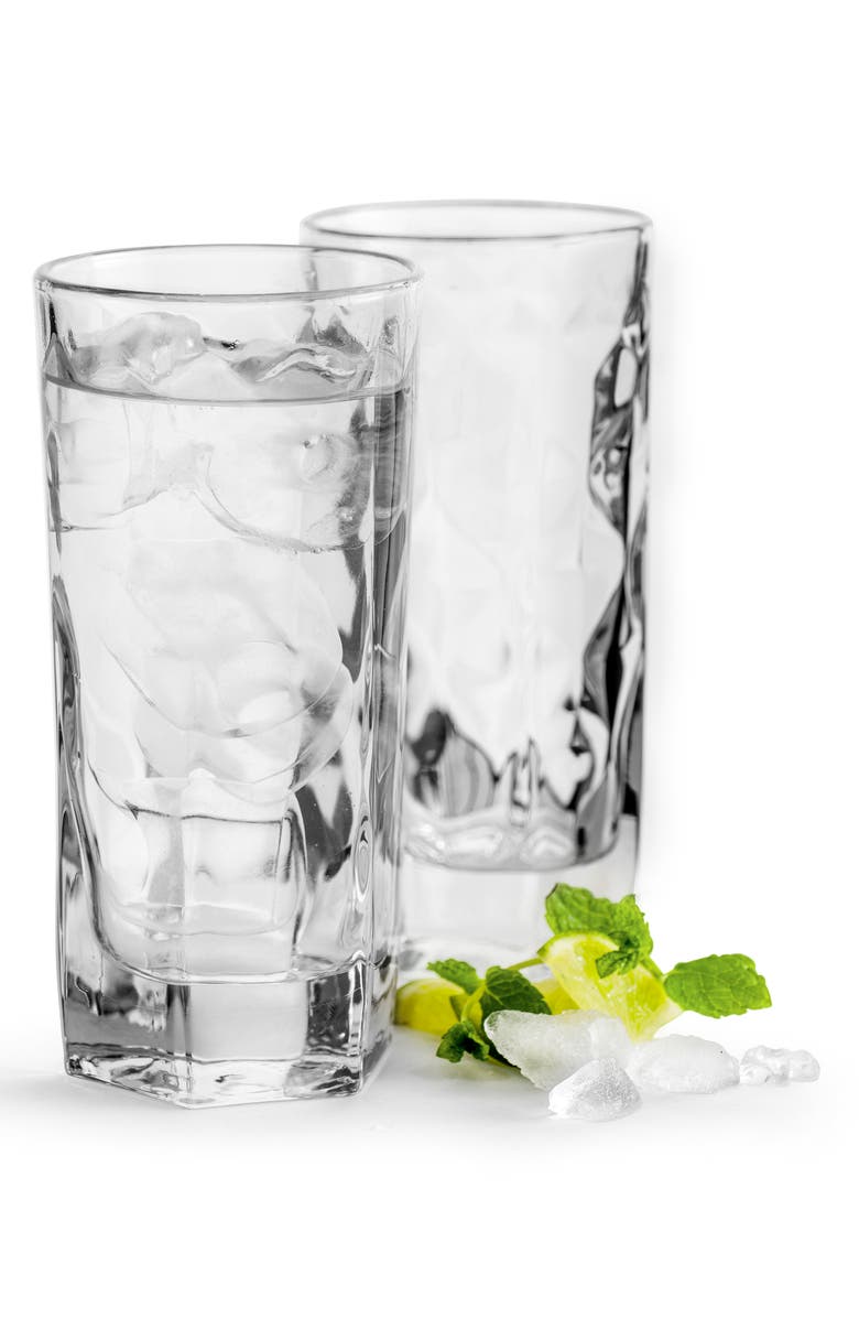 Sagaform Set of 2 Highball Glasses, Main, color, 