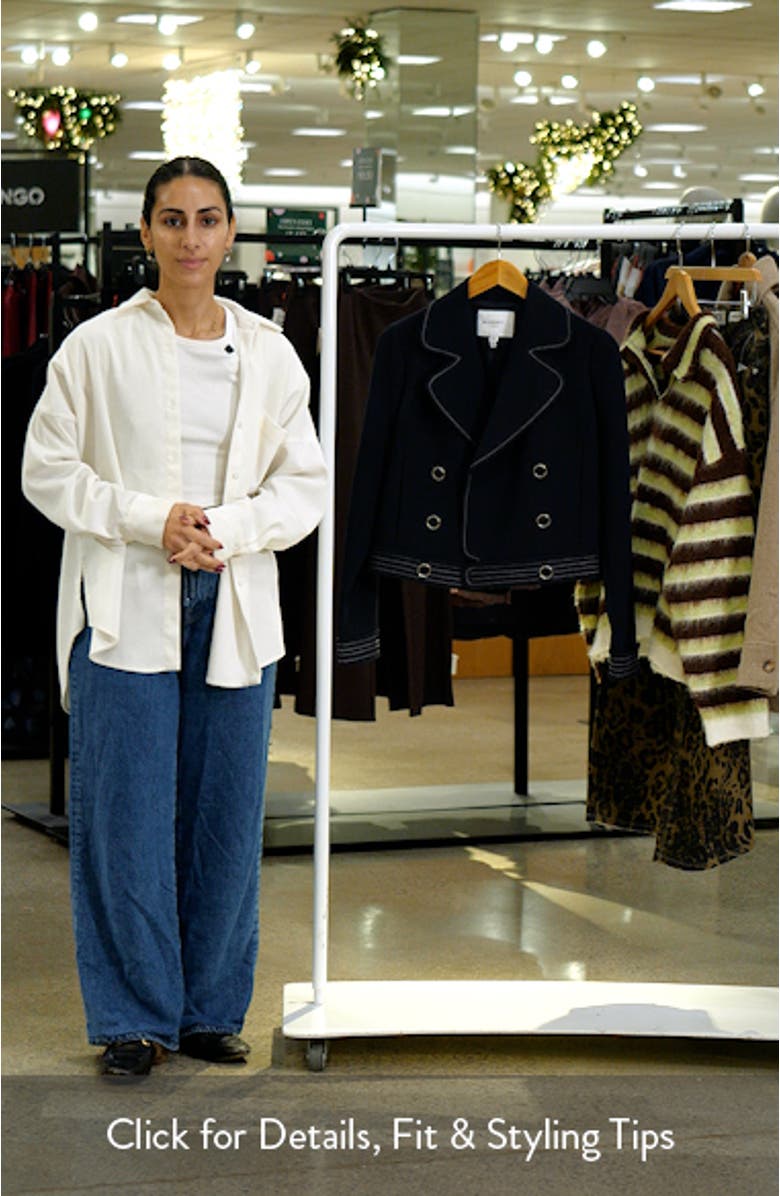 Eugine Crop Jacket, sales video thumbnail