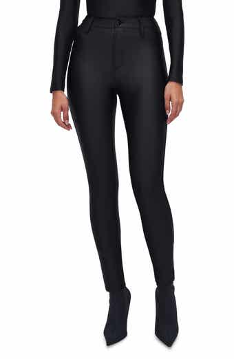 Good American Good Waist High Shine Compression Leggings