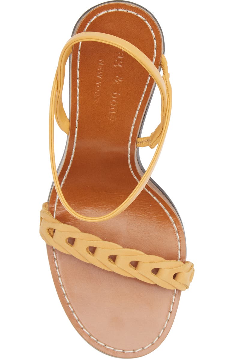 rag & bone Infinity Sandal, Alternate, color, Putty Leather