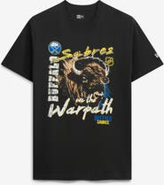 New Era Men's New Era Black Buffalo Sabres On the Warpath T-Shirt