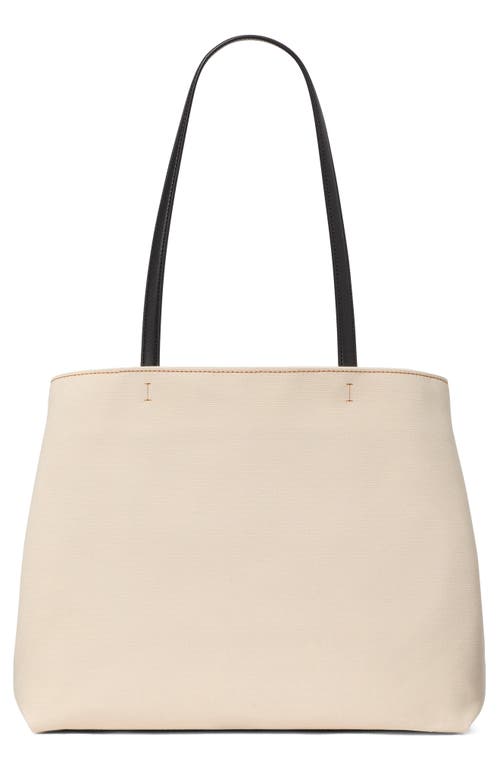 Kate Spade New York Fresh Picks Canvas Tote In Beige Multi