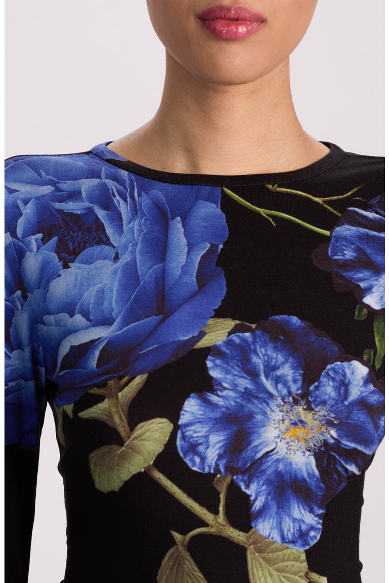 Delaina Floral T-Shirt, Alternate, color, LOS LOVE