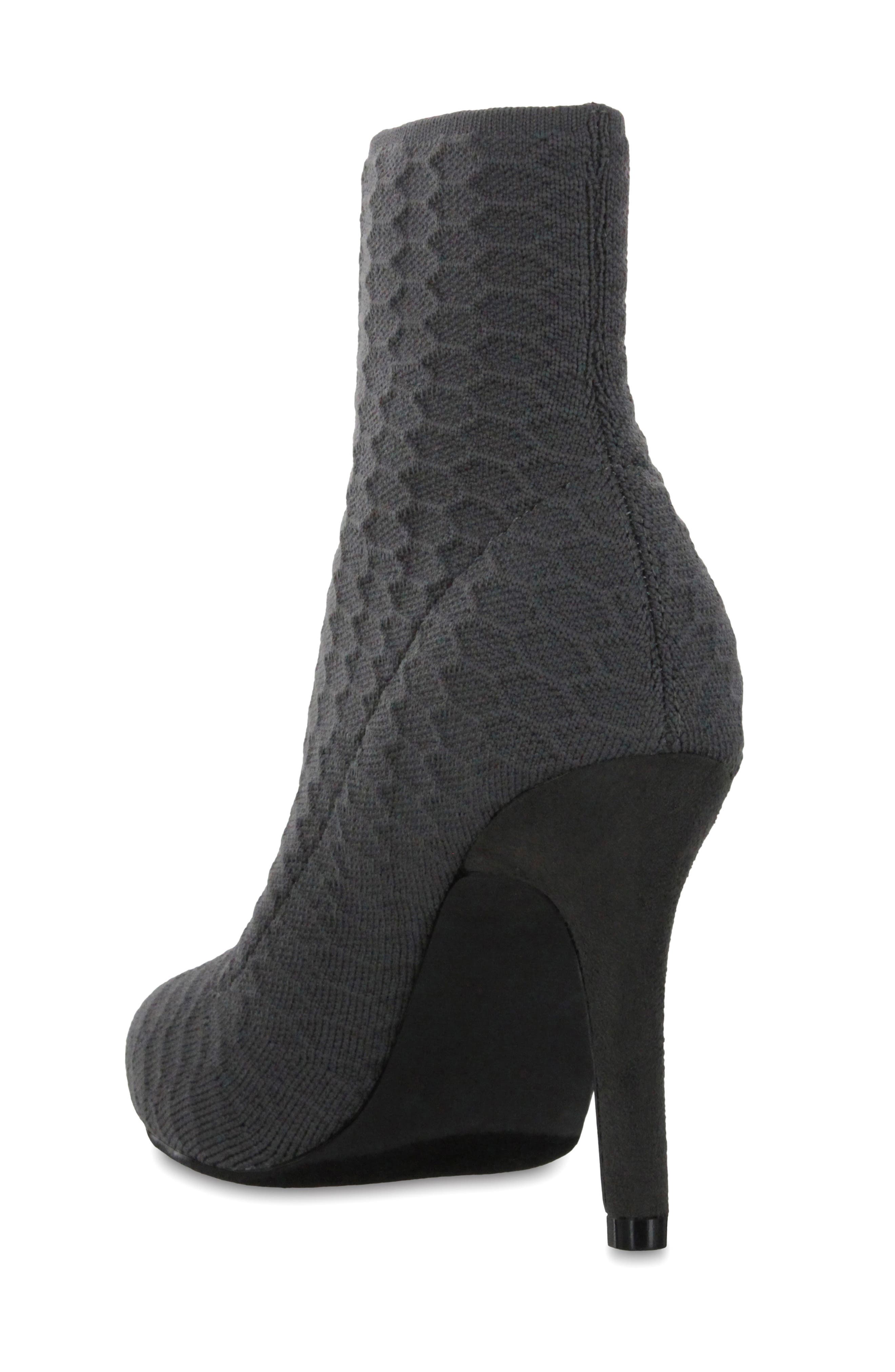 McKinley Knit Bootie, Alternate, color, CHARCOAL PYTHON