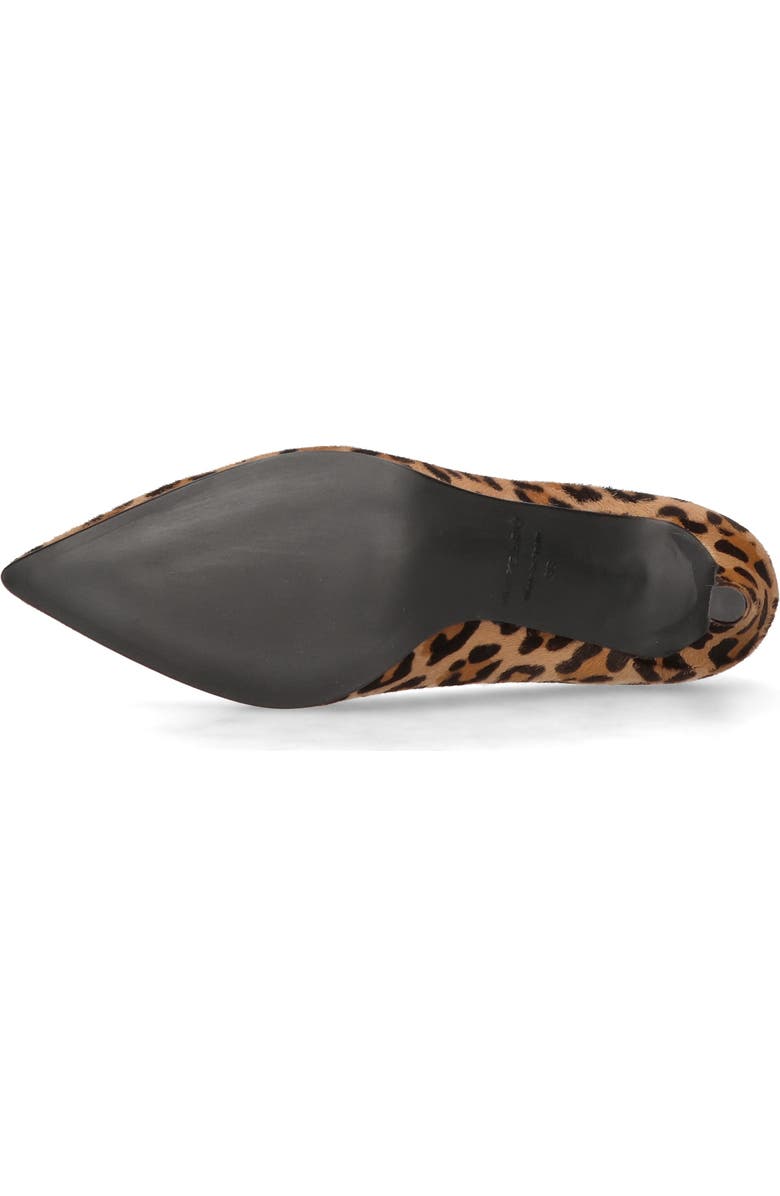 MASCARO Leopard Pointed Toe Pump, Alternate, color, Brown