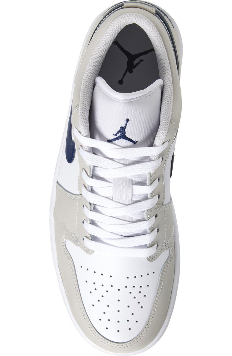 Jordan Air Jordan 1 Low Sneaker, Alternate, color, 146 White/Mnnavy